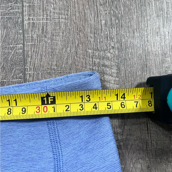Outdoor Voices Blue Cropped Leggings Size Medium - Picture 6 of 7